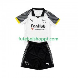 Camisola Júnior Derby County Principais Equipamento 2025-2026 Manga Curta
