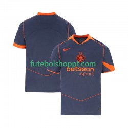 Camisola Homem Inter de Milão Terceiro Equipamento 2025-2026 Manga Curta