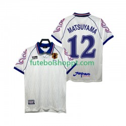 Camisola Homem Japão MATSUYAMA 12 Retro Alternativa Equipamento 1998 Manga Curta