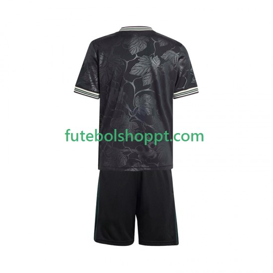 Camisola Júnior Juventus Terceiro Equipamento 2025-2026 Manga Curta