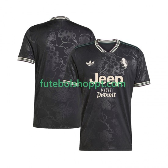Camisola Homem Juventus Terceiro Equipamento 2025-2026 Manga Curta