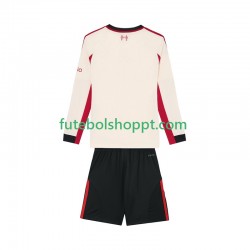 Camisola Júnior Liverpool Alternativa Equipamento 2025-2026 Manga Comprida