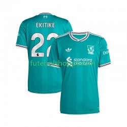 Camisola Homem Liverpool Hugo Ekitike 22 Terceiro Equipamento 2025-2026 Manga Curta