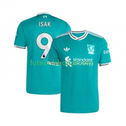Camisola Homem Liverpool ISAK 9 Terceiro Equipamento 2025-2026 Manga Curta