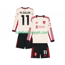 Camisola Júnior Liverpool Mohamed Salah 11 Alternativa Equipamento 2025-2026 Manga Comprida