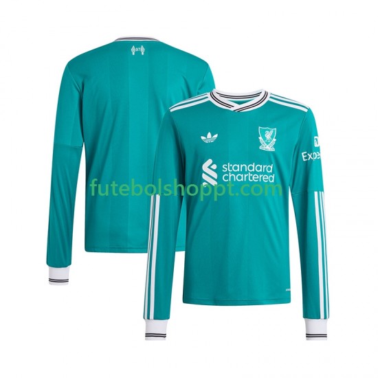 Camisola Homem Liverpool Terceiro Equipamento 2025-2026 Manga Comprida