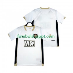 Camisola Homem Manchester United -2007 Retro Alternativa Equipamento 2006 Manga Curta