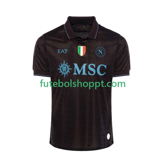 Camisola Homem Napoli Terceiro Equipamento 2025-2026 Manga Curta