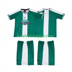 Camisola Júnior Nigéria 1996 Retro Principais Equipamento Manga Curta