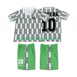 Camisola Júnior Nigéria OKOCHA 10 Retro Alternativa Equipamento 1994 Manga Curta