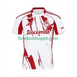 Camisola Homem Olympiacos Alternativa Equipamento 2025-2026 Manga Curta