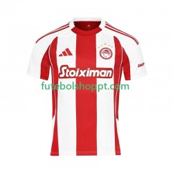 Camisola Homem Olympiacos Principais Equipamento 2025-2026 Manga Curta