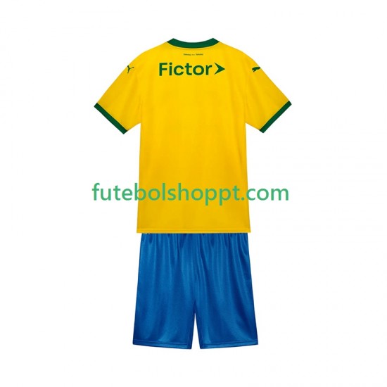Camisola Júnior Palmeiras Terceiro Equipamento 2025-2026 Manga Curta