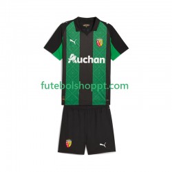 Camisola Júnior RC Lens Alternativa Equipamento 2025-2026 Manga Curta