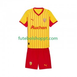 Camisola Júnior RC Lens Principais Equipamento 2025-2026 Manga Curta