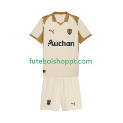 Camisola Júnior RC Lens Terceiro Equipamento 2025-2026 Manga Curta