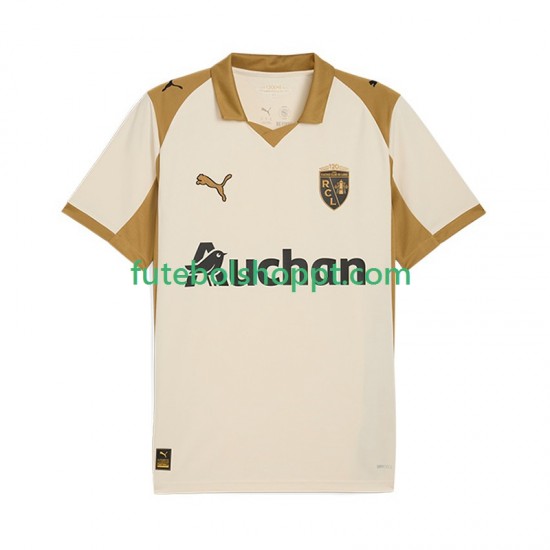 Camisola Homem RC Lens Terceiro Equipamento 2025-2026 Manga Curta