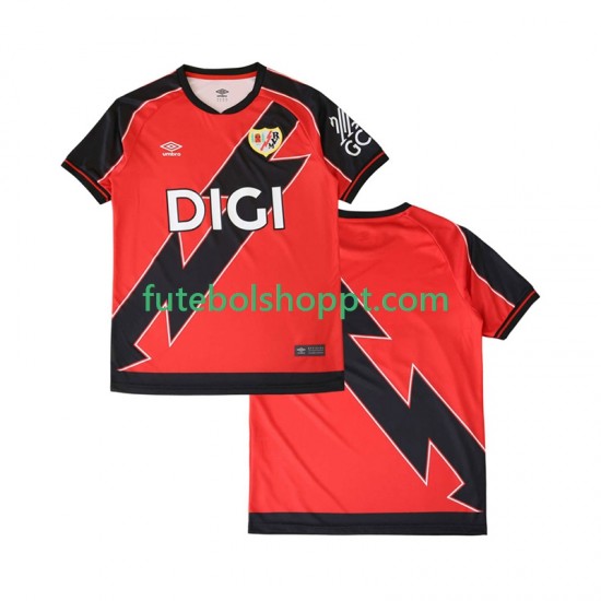 Camisola Homem Rayo Vallecano Alternativa Equipamento 2025-2026 Manga Curta