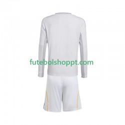 Camisola Júnior Real Madrid Principais Equipamento 2025-2026 Manga Comprida