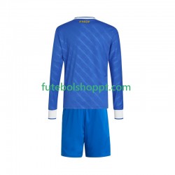 Camisola Júnior Real Madrid Terceiro Equipamento 2025-2026 Manga Comprida