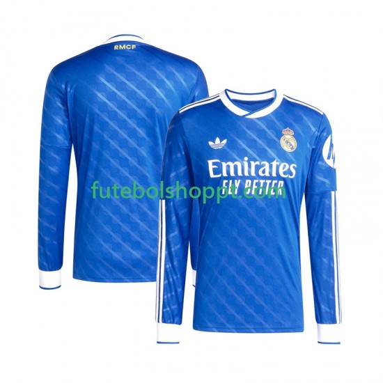 Camisola Homem Real Madrid Terceiro Equipamento 2025-2026 Manga Comprida