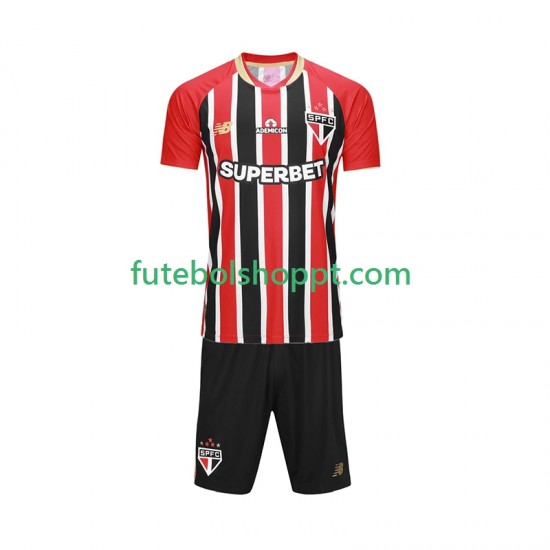 Camisola Júnior Sao Paulo Alternativa Equipamento 2025-2026 Manga Curta