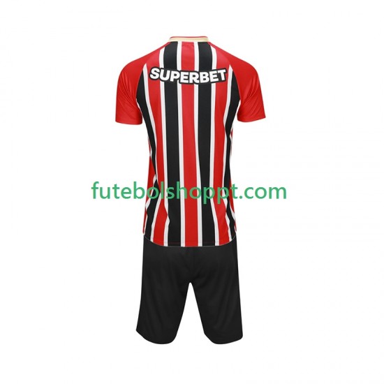 Camisola Júnior Sao Paulo Alternativa Equipamento 2025-2026 Manga Curta