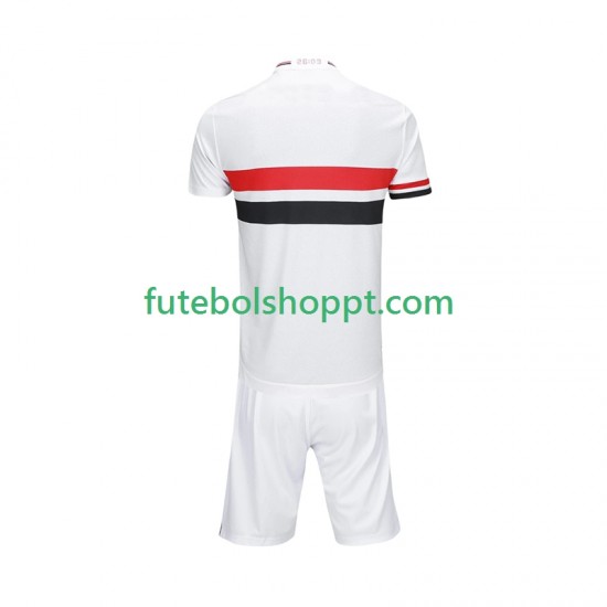 Camisola Júnior Sao Paulo Principais Equipamento 2025-2026 Manga Curta