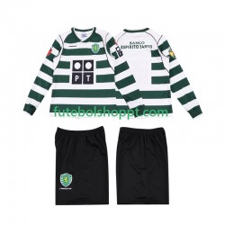 Camisola Júnior Sporting CP 2001 2003 Retro Principais Equipamento Manga Comprida