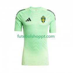 Camisola Homem Suécia Guarda-redes Principais Equipamento 2025-2026 Manga Curta