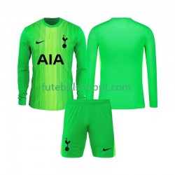 Camisola Júnior Tottenham Hotspur Guarda-redes Principais Equipamento 2025-2026 Manga Comprida