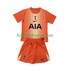Camisola Júnior Tottenham Hotspur Guarda-redes Terceiro Equipamento 2025-2026 Manga Curta