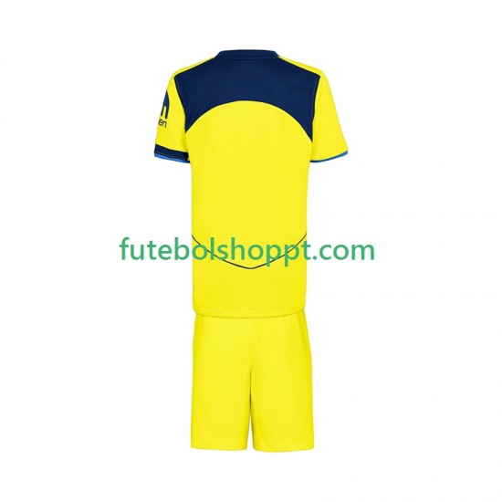 Camisola Júnior Tottenham Hotspur Terceiro Equipamento 2025-2026 Manga Curta