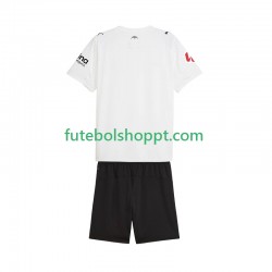 Camisola Júnior Valencia CF Principais Equipamento 2025-2026 Manga Curta