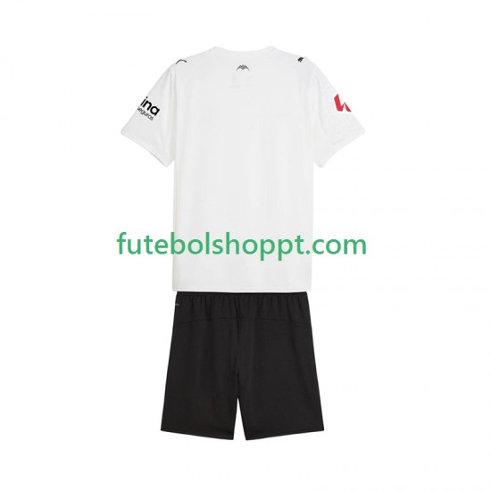 Camisola Júnior Valencia CF Principais Equipamento 2025-2026 Manga Curta