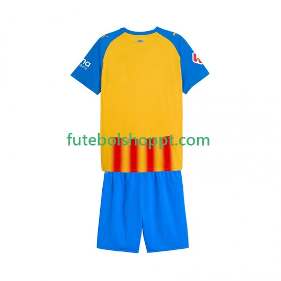 Camisola Júnior Valencia CF Terceiro Equipamento 2025-2026 Manga Curta