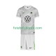 Camisola Júnior VfL Wolfsburg Alternativa Equipamento 2025-2026 Manga Curta