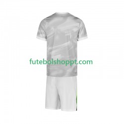 Camisola Júnior VfL Wolfsburg Alternativa Equipamento 2025-2026 Manga Curta